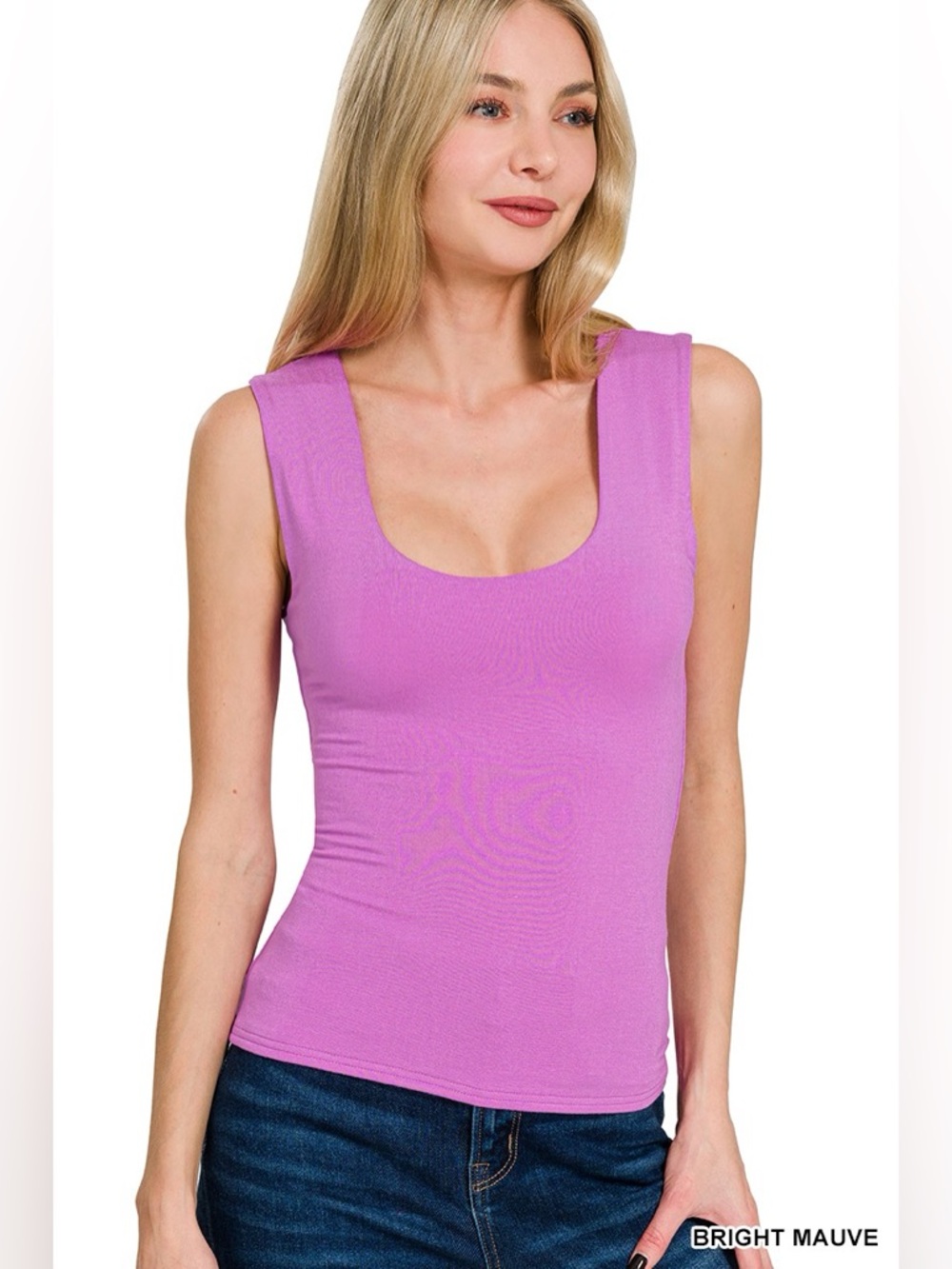 Zenana Double Layered Tank Top